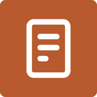 Icon of a memo